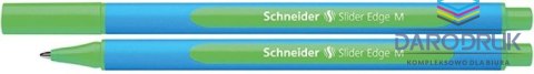Schneider Długopis żelowy Sliedr Edge M wkład zielony Mmm Schneider (SR152104)