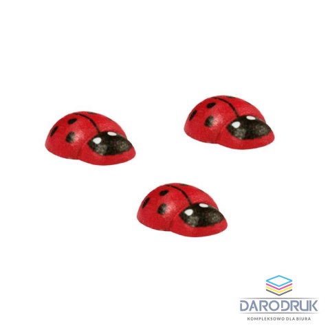 Titanum Ozdoba drewniana Craft-Fun Series drewniane biedronki Titanum (12x15mm)