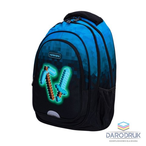 Astra Plecak Astrabag Blue Pixel Astra (502024093)