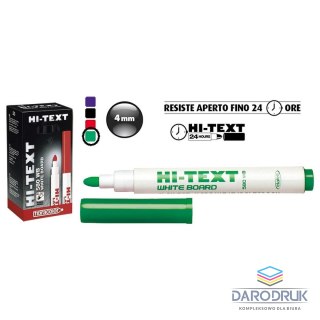 Fibracolor Marker suchościeralny wkład zielony 0,6mm okrągła końcówka Fibracolor