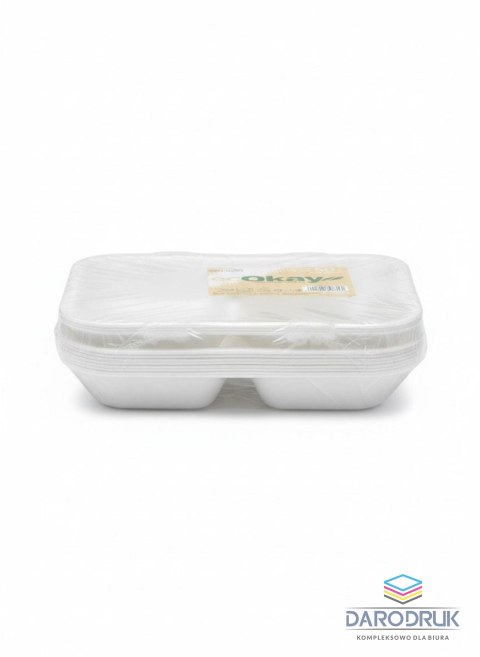 Gabi-Plast Pojemnik na jedzenie menu box dwudzielny Gabi-Plast
