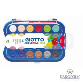 Giotto Farby akwarelowe mini 24 kolor. Giotto (352600)