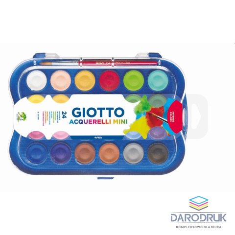 Giotto Farby akwarelowe mini 24 kolor. Giotto (352600)