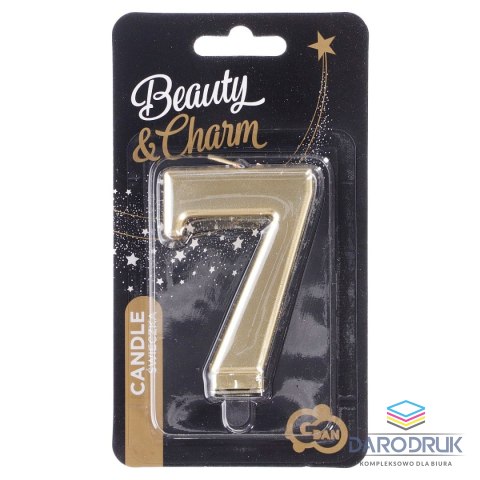 Godan Świeczka urodzinowa 8,0 cm Godan (5902973124392)