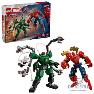 Lego Klocki konstrukcyjne Marvel Bitwa mechów: Spider-Man kontra Doc Ock Lego (76338)