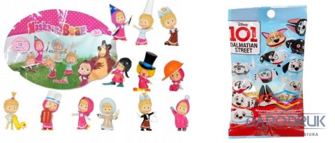 Mattel Pakiet PROMOCJA saszetka Masza + 101 dalatyńczyków Mattel (420820+348215)