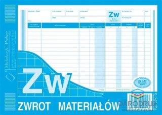 Michalczyk i Prokop Druk samokopiujący A5 ZW zwrot materiałów 80k. Michalczyk i Prokop (374-3)