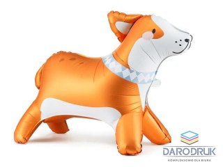 Partydeco Balon foliowy Stojący Corgi, 88x70 cm, mix Partydeco (FB249)