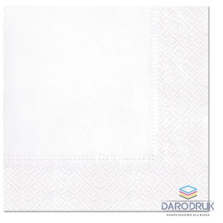 Paw Serwetki biały bibuła [mm:] 330x330 Paw (SDL110100)