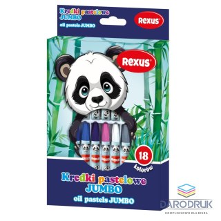 Rexus Pastele olejne Kids 18 kol. Rexus (114484)