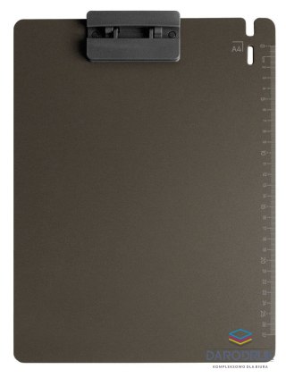 Tetis Deska z klipem (podkład do pisania) A4 Z PODZIAŁKĄ granatowa Tetis (BD650-S2)