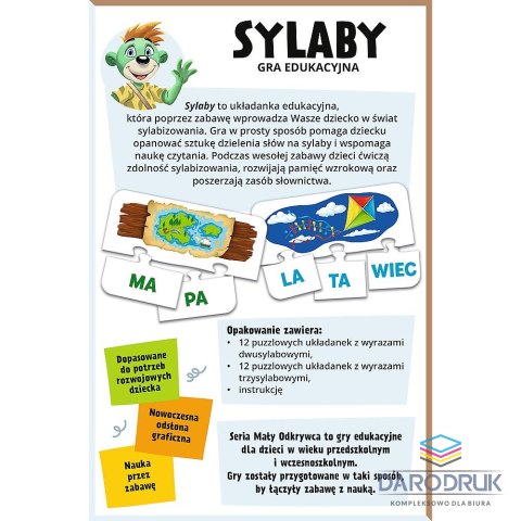 Trefl Gra edukacyjna Trefliki Sylaby Trefl (02813)