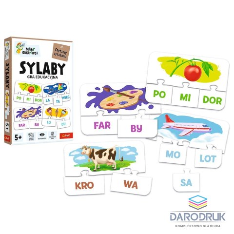 Trefl Gra edukacyjna Trefliki Sylaby Trefl (02813)
