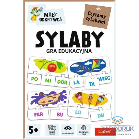 Trefl Gra edukacyjna Trefliki Sylaby Trefl (02813)