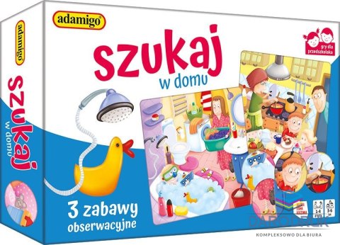 Adamigo Gra edukacyjna SZUKAJ W DOMU Adamigo
