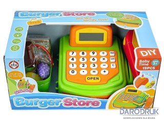 Adar Kasa sklepowa na baterie, wyświetlacz LCD, światło, dźwięk Adar (517349)