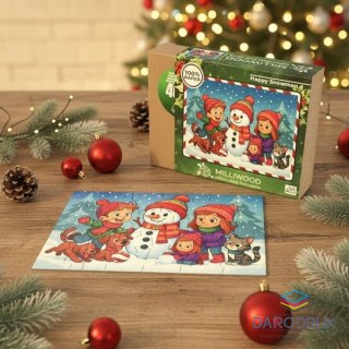 Alexander Puzzle Christmas - Happy Snowman 30 el. Alexander (50868)