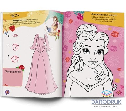 Ameet Książeczka edukacyjna Disney Księżniczka. Kwiaty Ameet (KWI 9101)