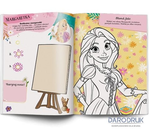 Ameet Książeczka edukacyjna Disney Księżniczka. Kwiaty Ameet (KWI 9101)