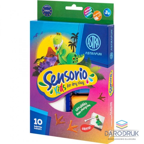 Astra Masa plastyczna dla dzieci DINOZAURY Sensorio Kids mix Astra (336123022)