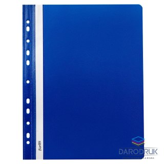 Bantex Skoroszyt A4 EVO Z PERFORACJĄ niebieski jasny folia Bantex (400076709)