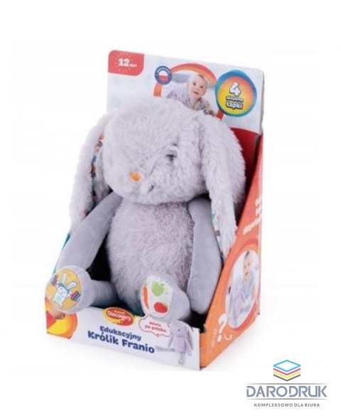 Dumel Pluszak interaktywny Edukacyjny królik Franio Dumel (DD30002)