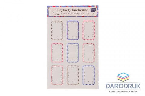Etykieta samoprzylepna mix (5902277332523)