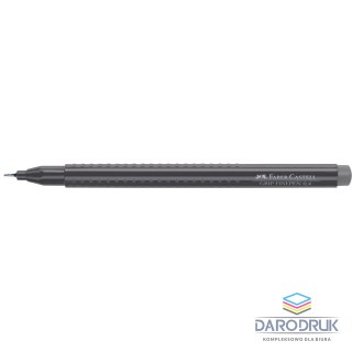 Faber Castell Cienkopis Faber-Castell Grip Finepen szary (FC151672)