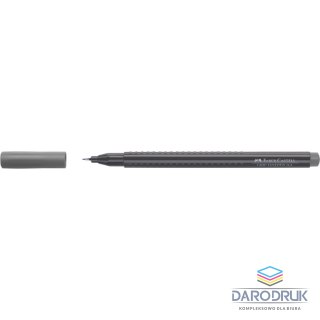 Faber Castell Cienkopis Faber-Castell Grip Finepen szary (FC151672)