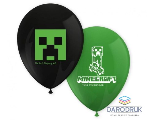 Godan Balon gumowy Minecraft mix 11cal Godan (95662)
