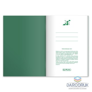 Herlitz Zeszyt A5 Ocean Colors Eco PP 9552399 60k. 70g linia Herlitz (400198106)