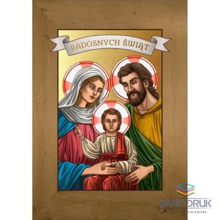 Kartka składana B6 Bożenarodzenie (5902973350463)