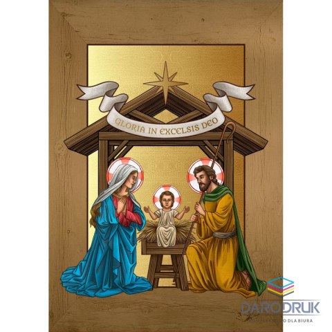 Kartka składana B6 Bożenarodzenie (5902973350463)