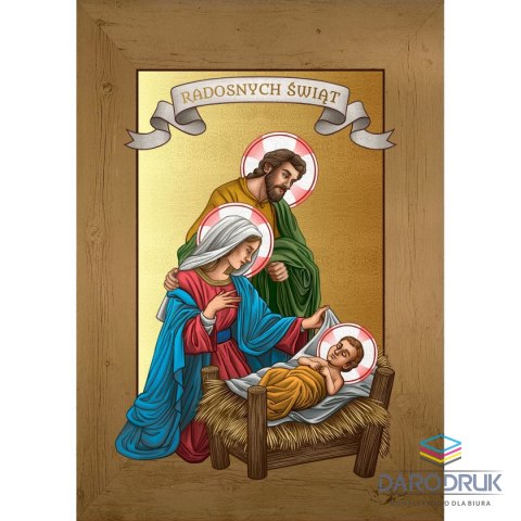 Kartka składana B6 Bożenarodzenie (5902973350463)