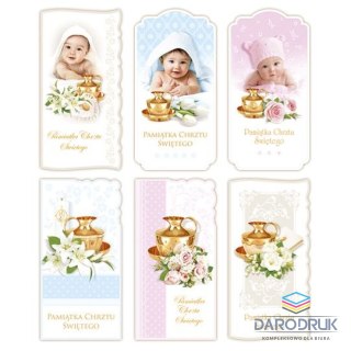 Merigraf Kartka składana DL chrzest Merigraf (5902221802850)