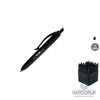 Milan Długopis olejowy P1 Mini wkład czarny 1,0mm Milan (176531140)