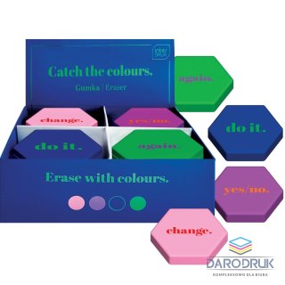 Noster Gumka do mazania 24 szt Catch THE COLLOURS Noster (5902277327703)
