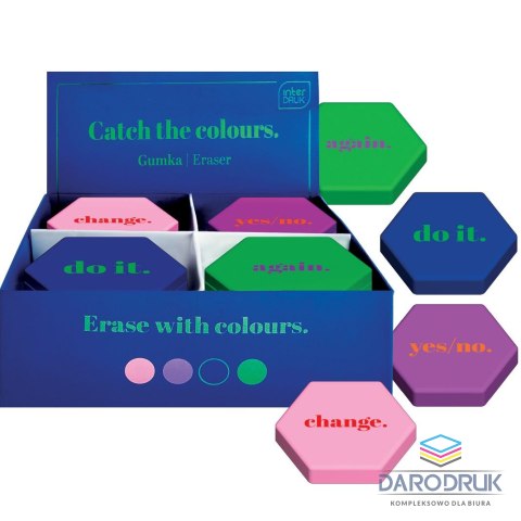 Noster Gumka do mazania 24 szt Catch THE COLLOURS Noster (5902277327703)