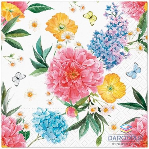 Paw Serwetki Smell of Summer mix nadruk bibuła [mm:] 330x330 Paw (TL125700)