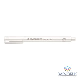 Staedtler Marker permanentny metaliczny wkład biały 1-2mm okrągła końcówka Staedtler (8323-0)